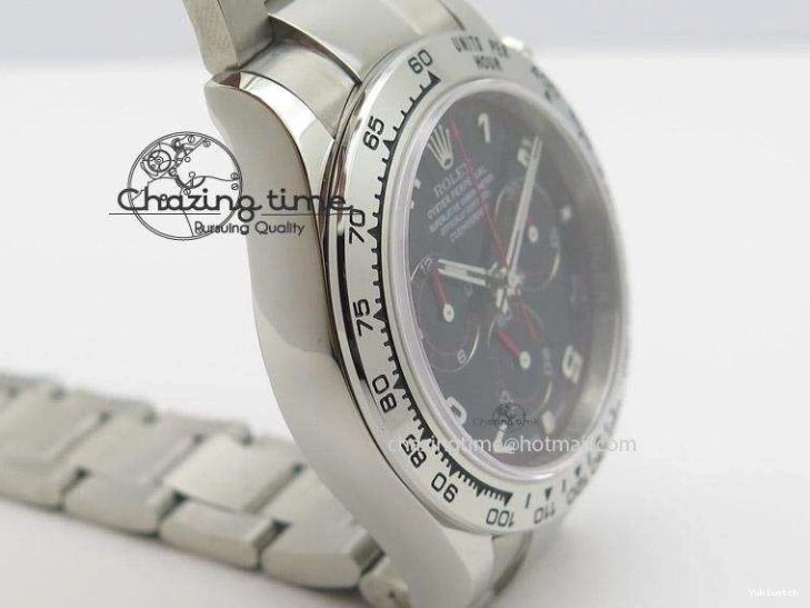 A7750 Edition Dial On SS JF Bracelet Black Daytona Best 116509 0404